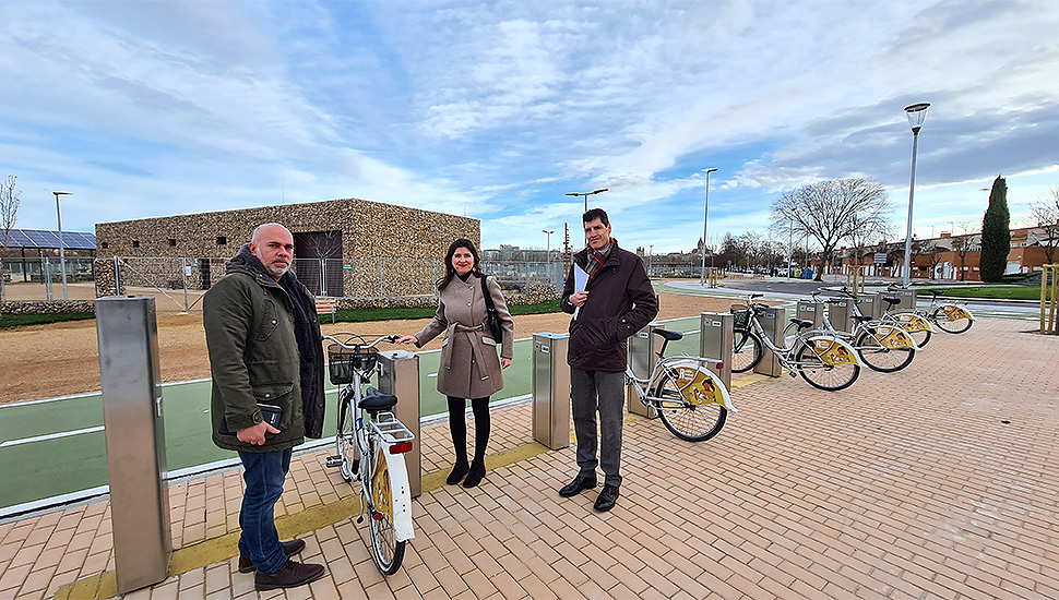 Nueva base dentro del servicio 'SALenBICI' y otras cuatro en obras: la red completa en Salamanca 